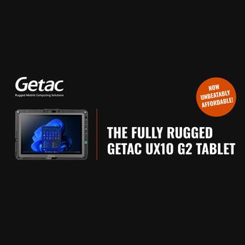 The fully rugged Getac UX10 G2 Tablet